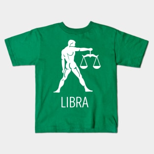 Astrological Zodiac Tee Shirts - Libra the Scales Kids T-Shirt